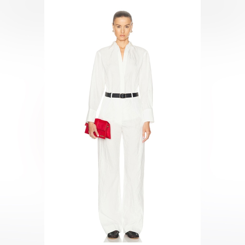 Proenza Schouler Crinkle Poplin Pant
